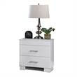 Bella Esprit Nightstand Solid & Manufactured Wood White
