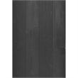 Decorative Solid Wood Wall Panel with Adhesive 3M Tape Charcoal Gray 95sqft