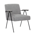 Gray Liden Modern Arm Chair