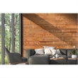 Decorative Solid Wood Wall Panel with Adhesive 3M Tape Reclaimed Pine 95sqft