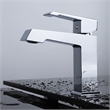 Lexora Home Labaro Brass Single Hole Bathroom Faucet in Chrome