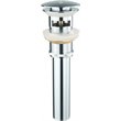 Lexora Home Scarico Pop-Up Drain Assembly with Overflow in Chrome