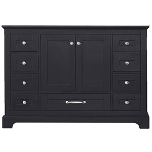 Lexora Home Dukes 48&quot Vanity Cabinet in Espresso