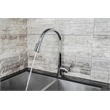 Lexora Home Furio Brass Kitchen Faucet with Pull Out Sprayer in Chrome
