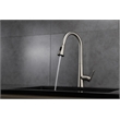 Lexora Home Furio Brass Kitchen Faucet with Pull Out Sprayer in Chrome