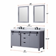 Lexora Home Marsyas 60