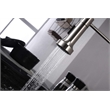 Lexora Home Lanuvio Brass Kitchen Faucet with Pull Out Sprayer in Chrome
