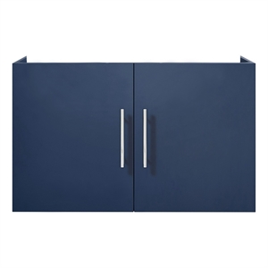 Lexora Home Geneva 30&quot Vanity Cabinet in Navy Blue