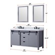 Lexora Home Marsyas 60