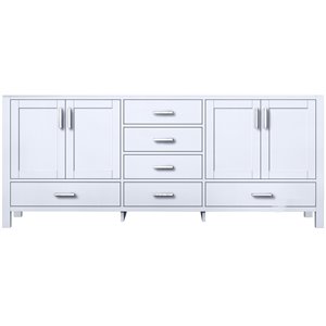 Lexora Home Jacques 80&quot Vanity Cabinet in White