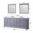 Lexora Home Dukes 84