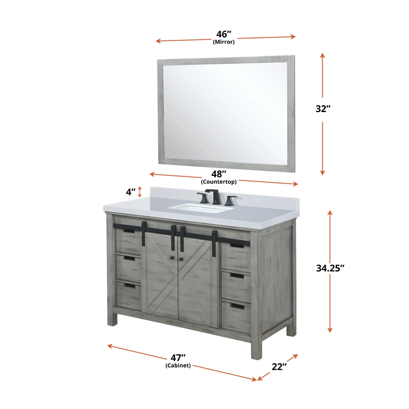 Lexora Home Marsyas 48