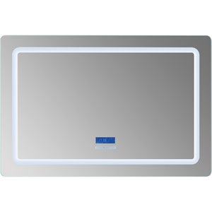 Lexora Home Caldona 48&quot x 32&quot LED Mirror with Defogger
