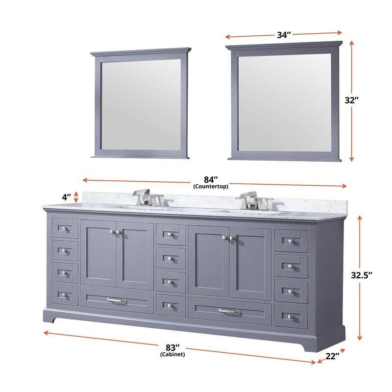 Lexora Home Dukes 84