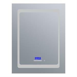 Lexora Home Bracciano 24&quot x 36&quot LED Medicine Cabinet with Defogger