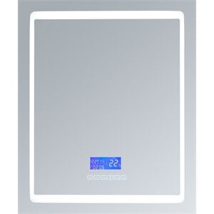 Lexora Home Bracciano 30&quot x 36&quot LED Medicine Cabinet with Defogger
