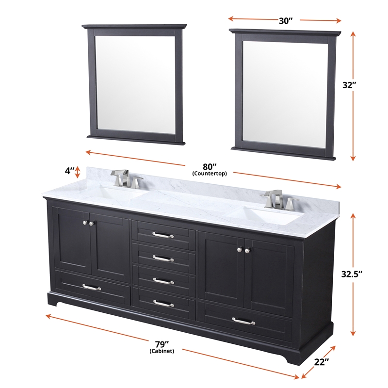 Lexora Home Dukes 80