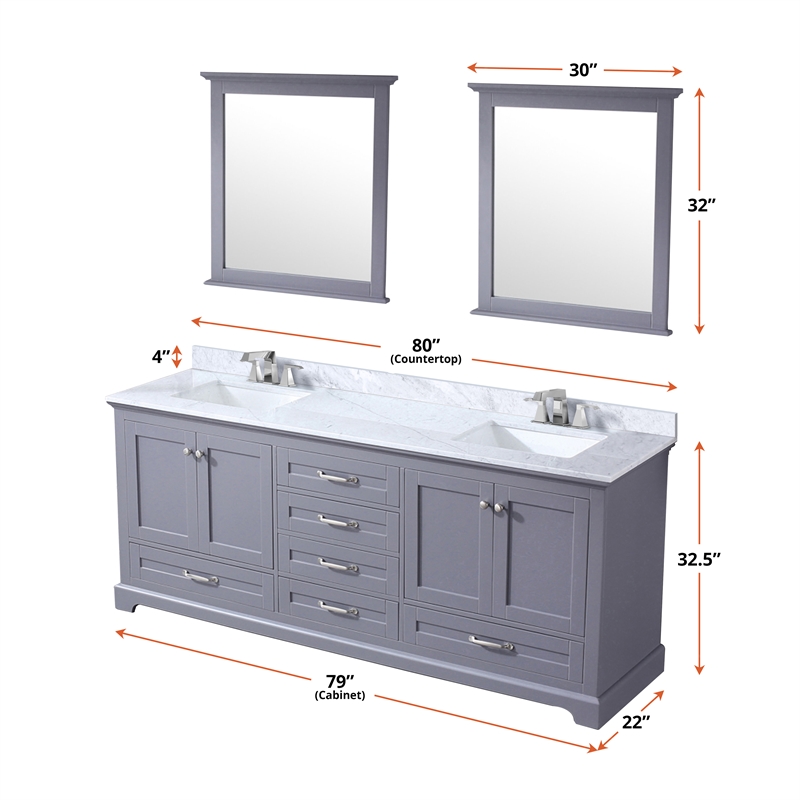 Lexora Home Dukes 80