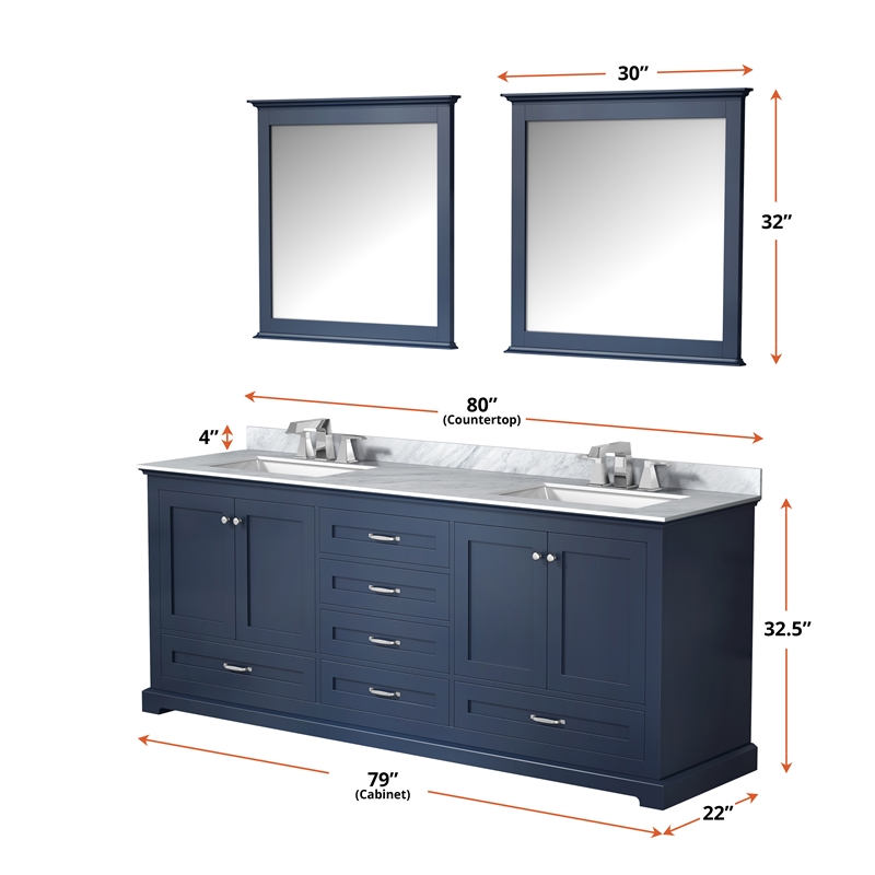 Lexora Home Dukes 80