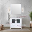 Lexora Home Volez 36