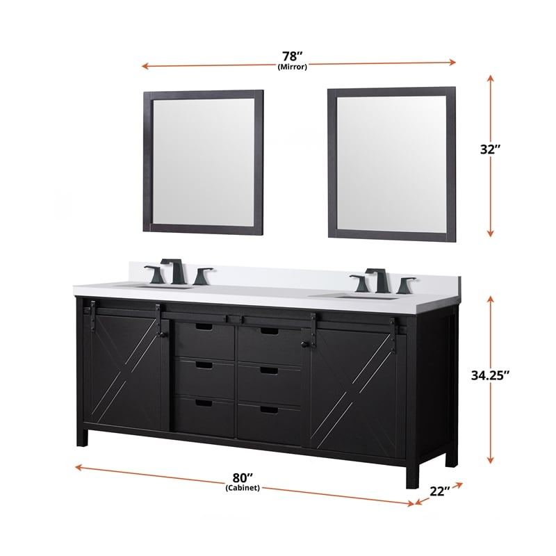 Lexora Home Marsyas 80