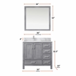 Lexora Home Jacques 36