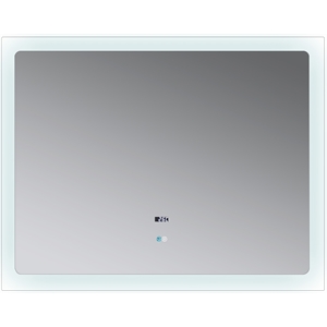 Lexora Home Lugano 42&quot x 32&quot LED Mirror with Defogger