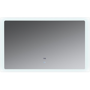 Lexora Home Lugano 60&quot x 36&quot LED Mirror with Defogger
