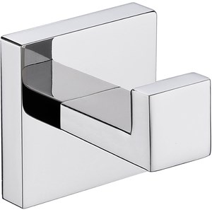 Lexora Home Bagno Lucido Stainless Steel Robe Hook in Chrome