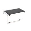 Lexora Home Bagno Lucido Stainless Steel Robe Hook in Chrome