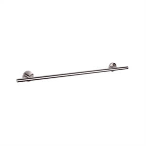 Lexora Home Bagno Nera Stainless Steel 30&quot Towel Bar in Satin Nickel
