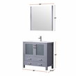 Lexora Home Volez 36