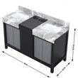 Lexora Home Zilara 55