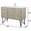 Lexora Home Lancy 48