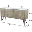 Lexora Home Lancy 72