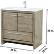 Lexora Home Lafarre 36