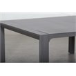 Cabo Aluminum Frame Coffee Table in Gray