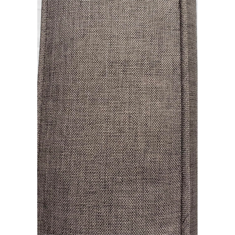 Barbados 2-PC Two-Tone Dark Gray/Light Gray Wicker Loveseat in Charcoal Cushion