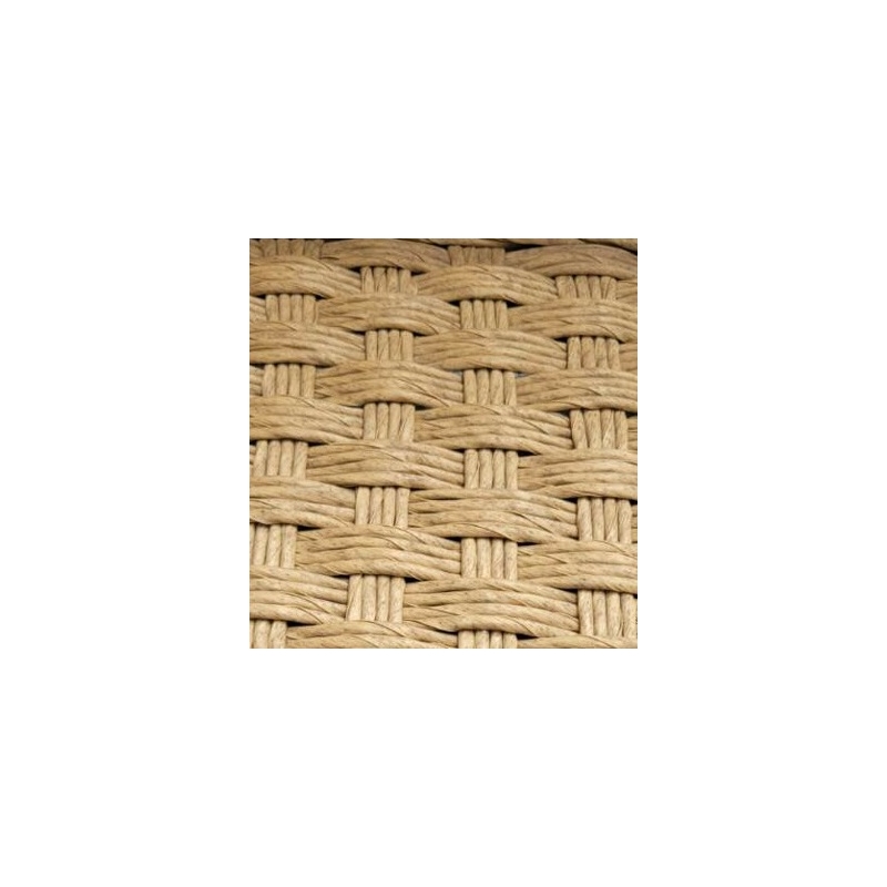 Teva Furniture Malibu Wicker Coffee Table with Poly Wood Top