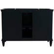 48 in. Single Wooden Vanity  Dark Gray Cabinet Only