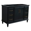 48 in. Single Wooden Vanity  Dark Gray Cabinet Only