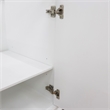 60 in. Single Wooden Vanity  White Finish Cabinet Only