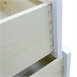 60 in. Single Wooden Vanity  White Finish Cabinet Only