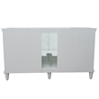 60 in. Single Wooden Vanity  White Finish Cabinet Only