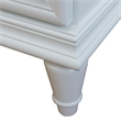 24 in. Single Wooden Vanity  White Finish Cabinet Only