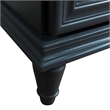 30 in. Single Wooden Vanity  Dark Gray Finish Cabinet Only