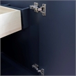 30 in. Single Wooden Vanity  Dark Gray Finish Cabinet Only