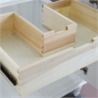 30 in. Single Wooden Vanity  White Finish Cabinet Only