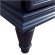 48 in. Single Wooden Vanity  Blue Finish Cabinet Only