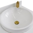 61 in. Double Wooden Vanity Dark Gray White Quartz Rectangle Sink